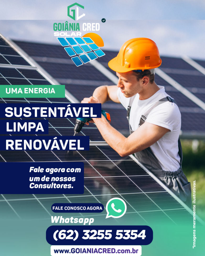 Energia Limpa, renovável e sustentável